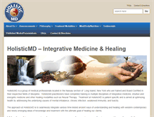 Tablet Screenshot of holisticmd.org